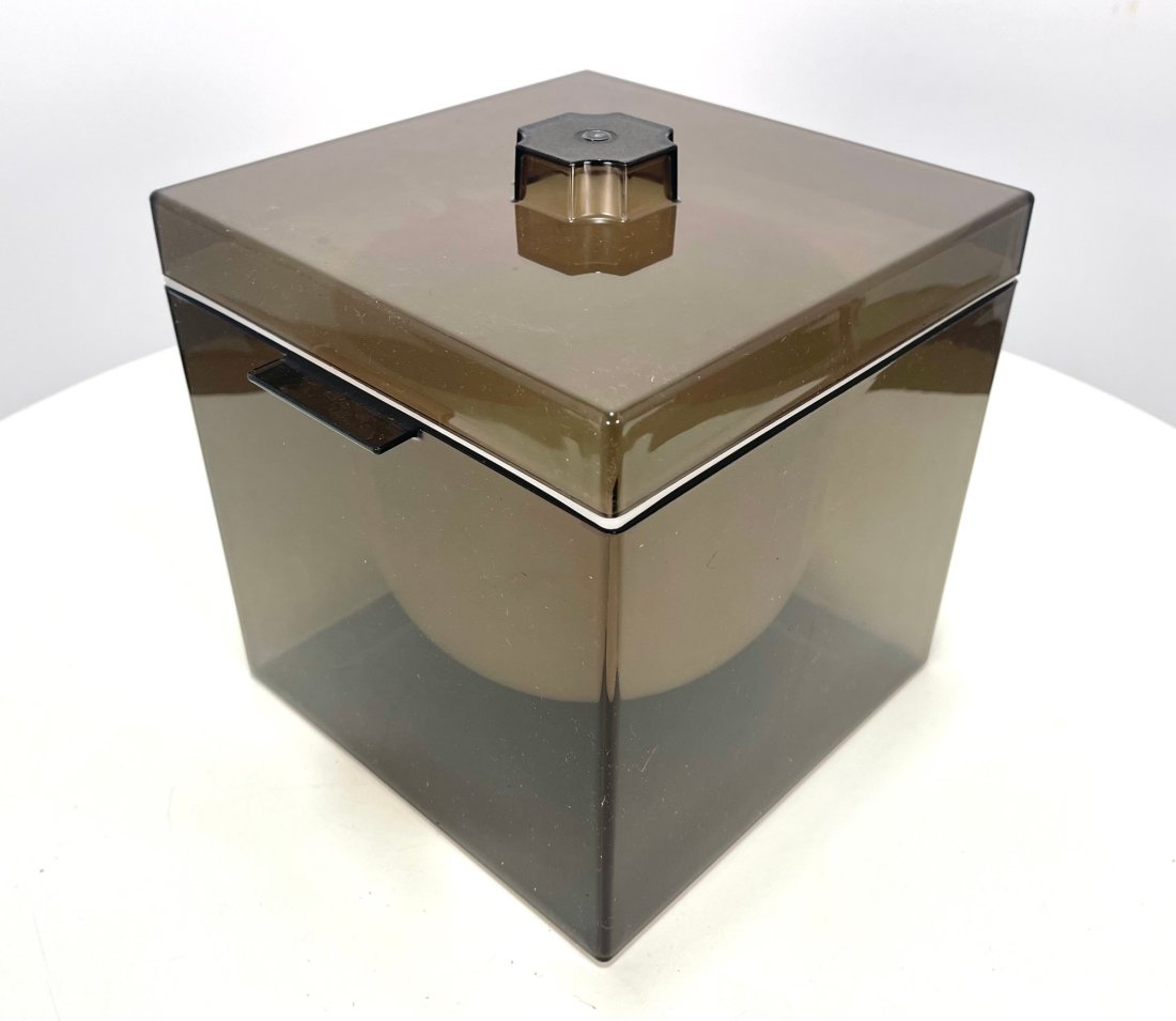 MCM MILANO LUCITE ICE BUCKET NEW IN BOX (1 of 7)