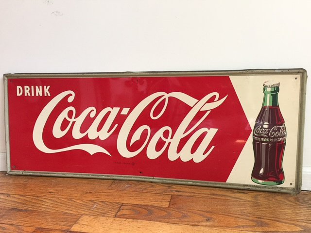 VINTAGE COCA COLA SIGN (1 of 7)