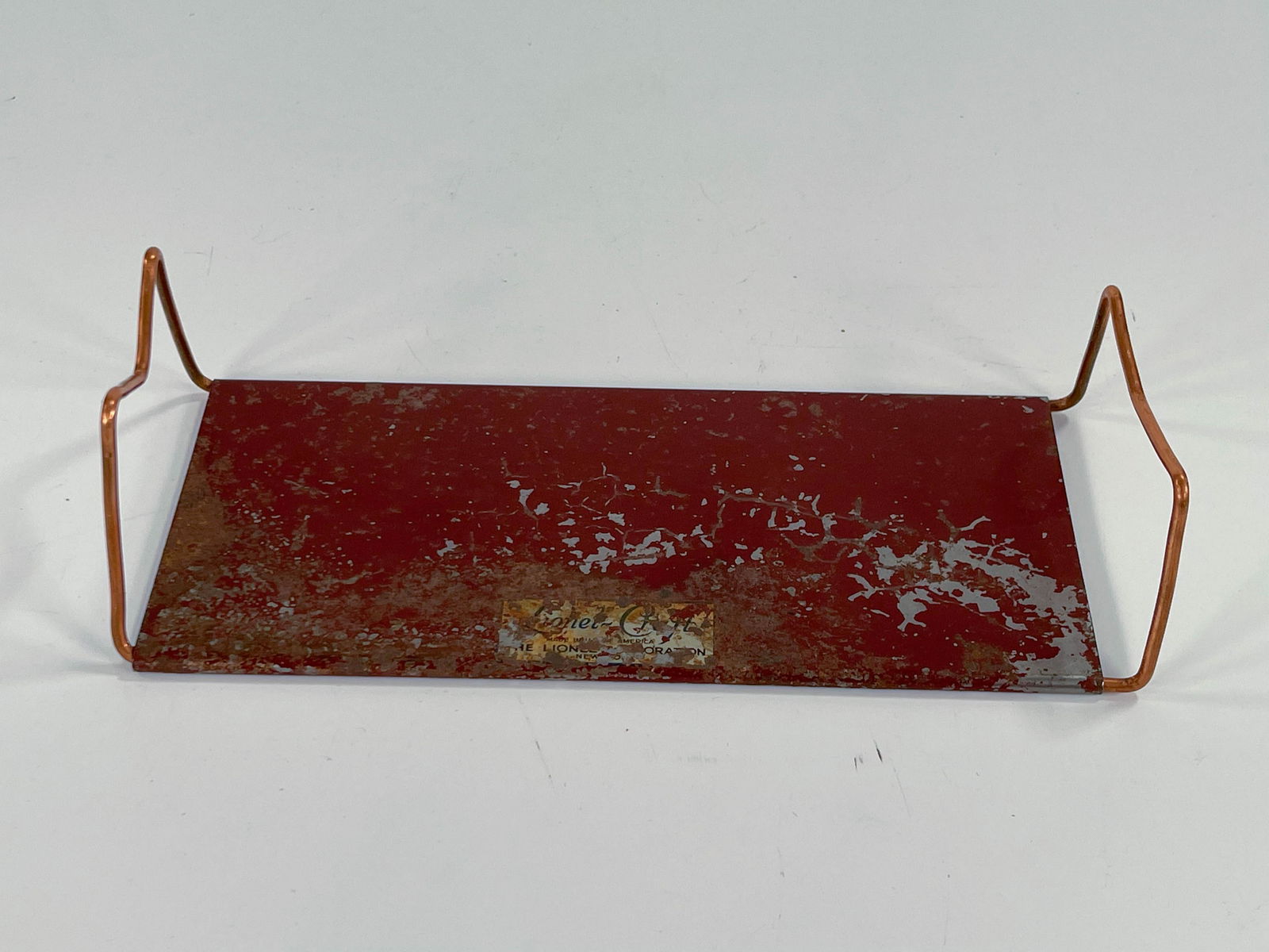 Lionel Prewar #43 or #44 Vermilion Boat Stand Only (1 of 6)