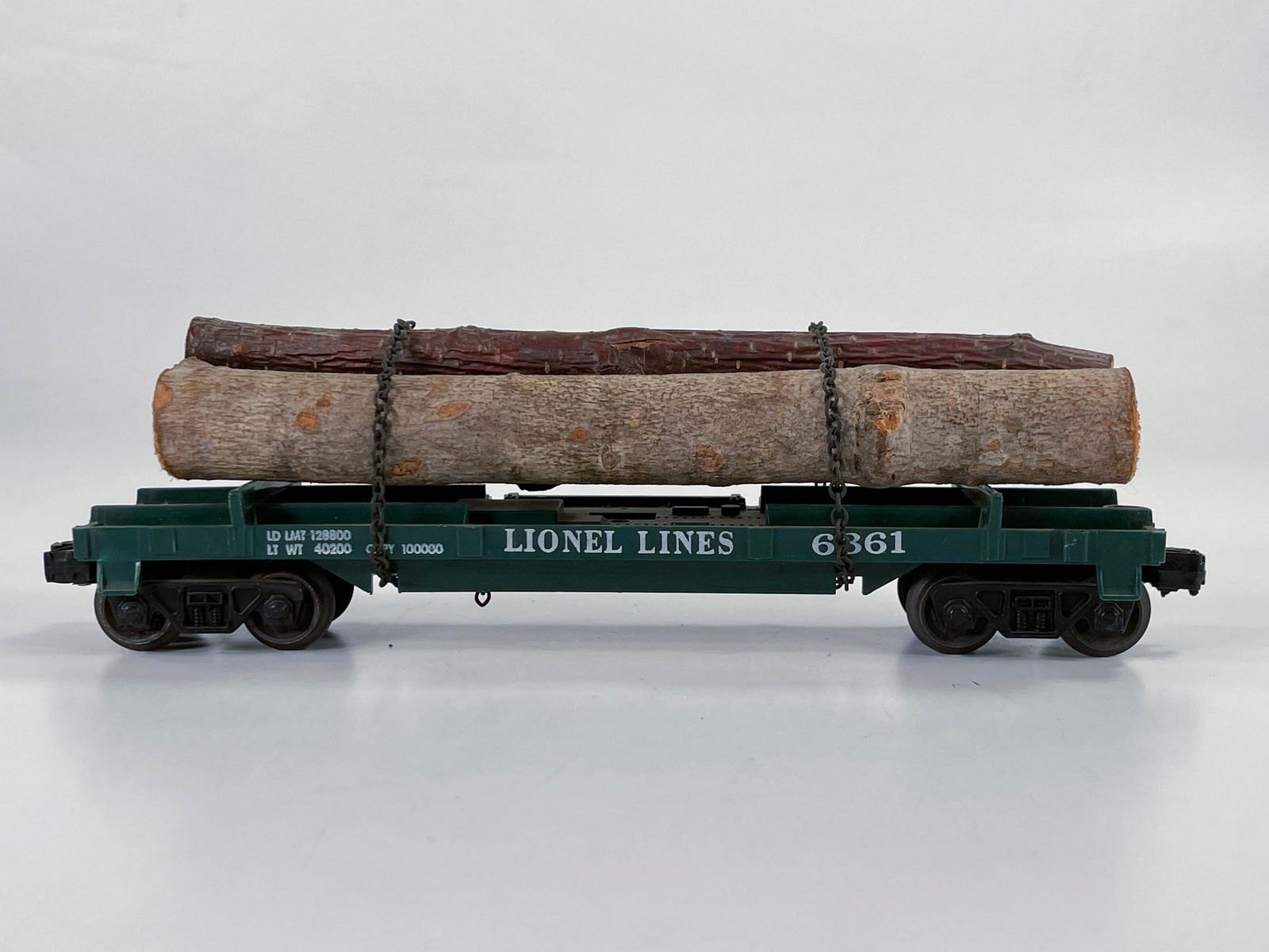 Lionel Postwar #6361 Timber Transport Car, with Lumber (1 of 6)