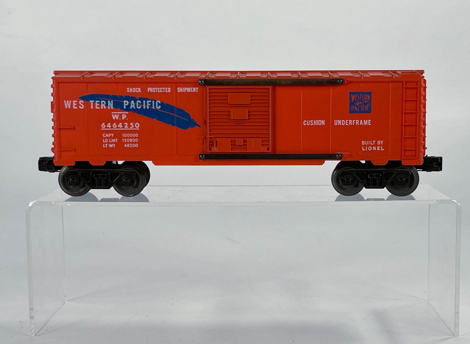 Lionel Postwar #6464-250 Western Pacific Boxcar, with (1 of 7)