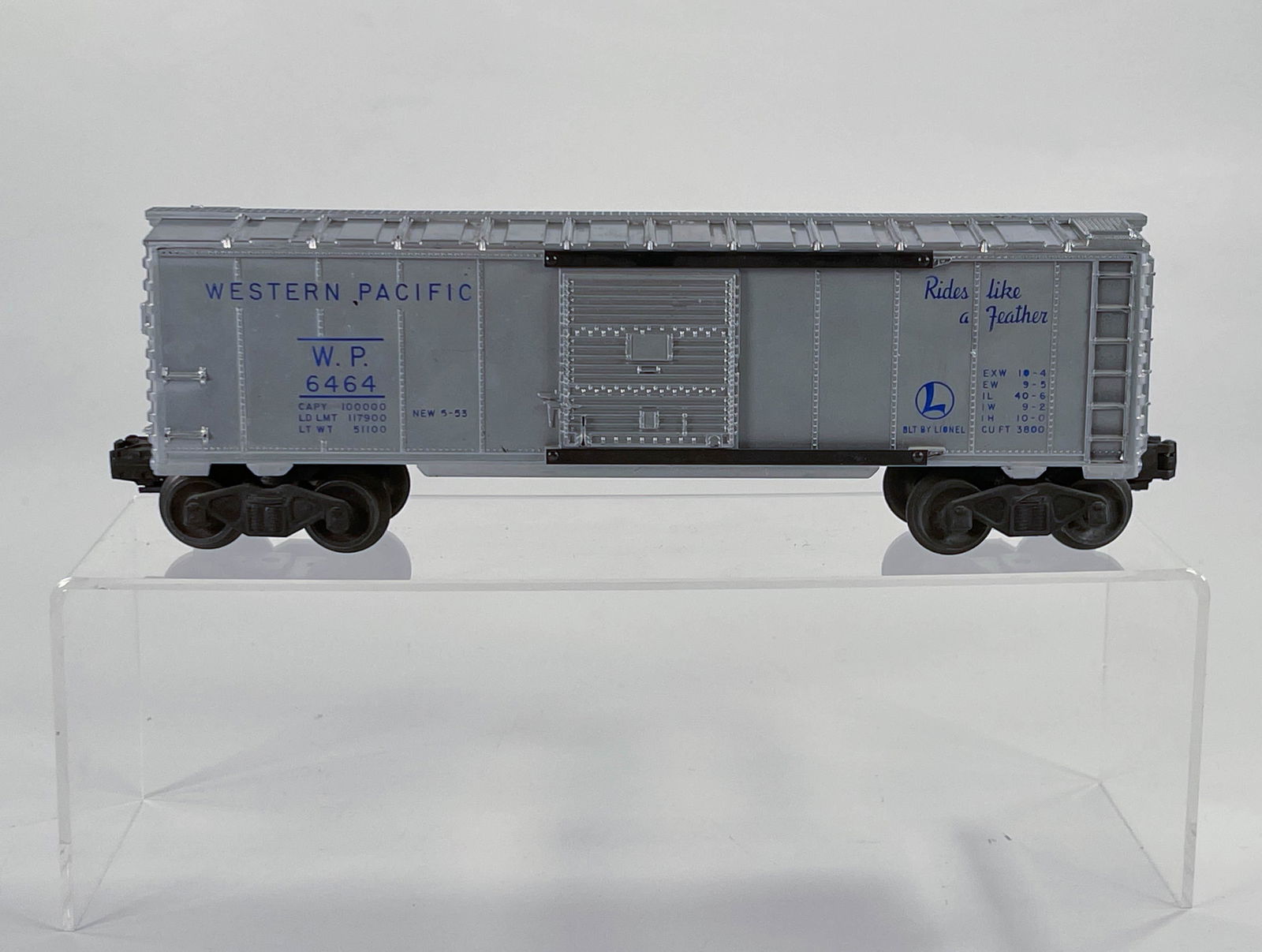 Lionel Postwar #6464 Western Pacific Boxcar (1 of 8)