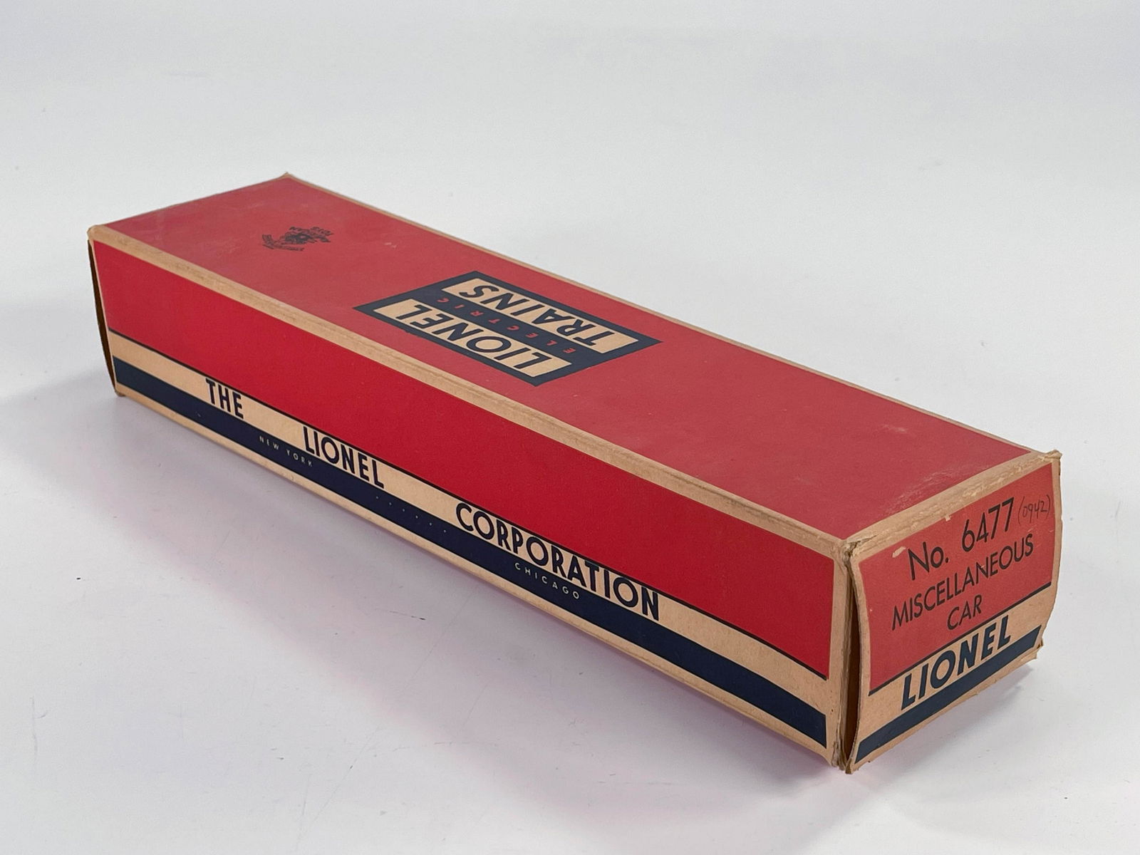Lionel Postwar #6477 Miscellaneous Car Original Box (1 of 7)
