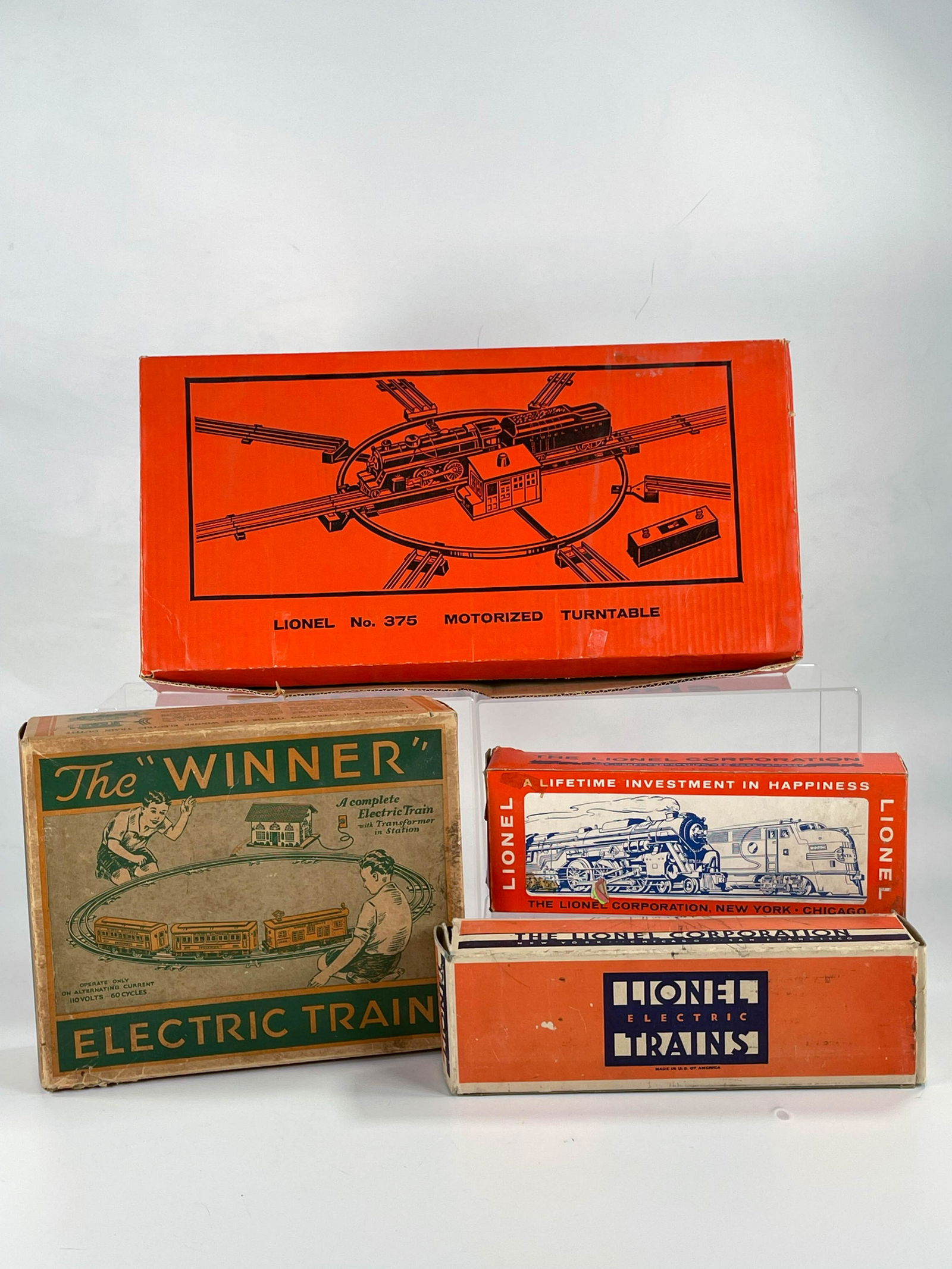 Lionel Postwar Box Lot and Winner Set Box Only (1 of 11)