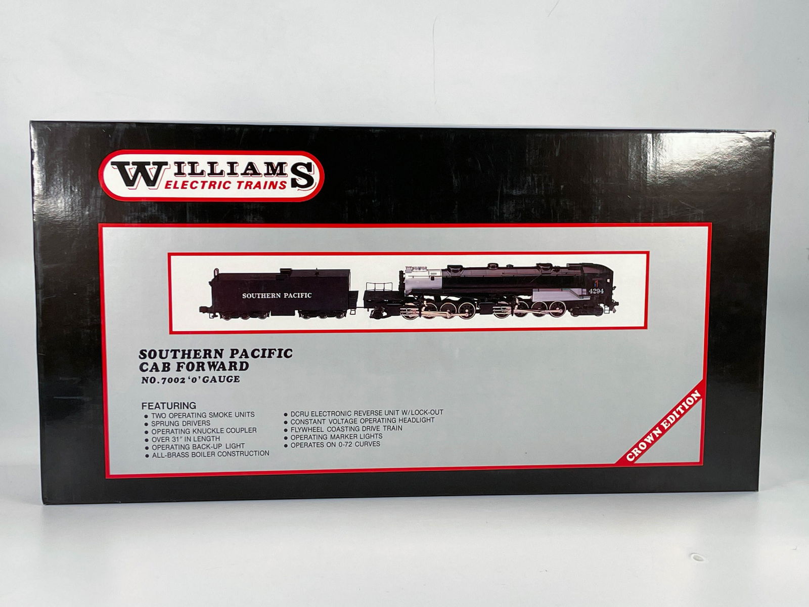 Williams Southern Pacific Cab Forward #7002 O Gauge, (1 of 6)