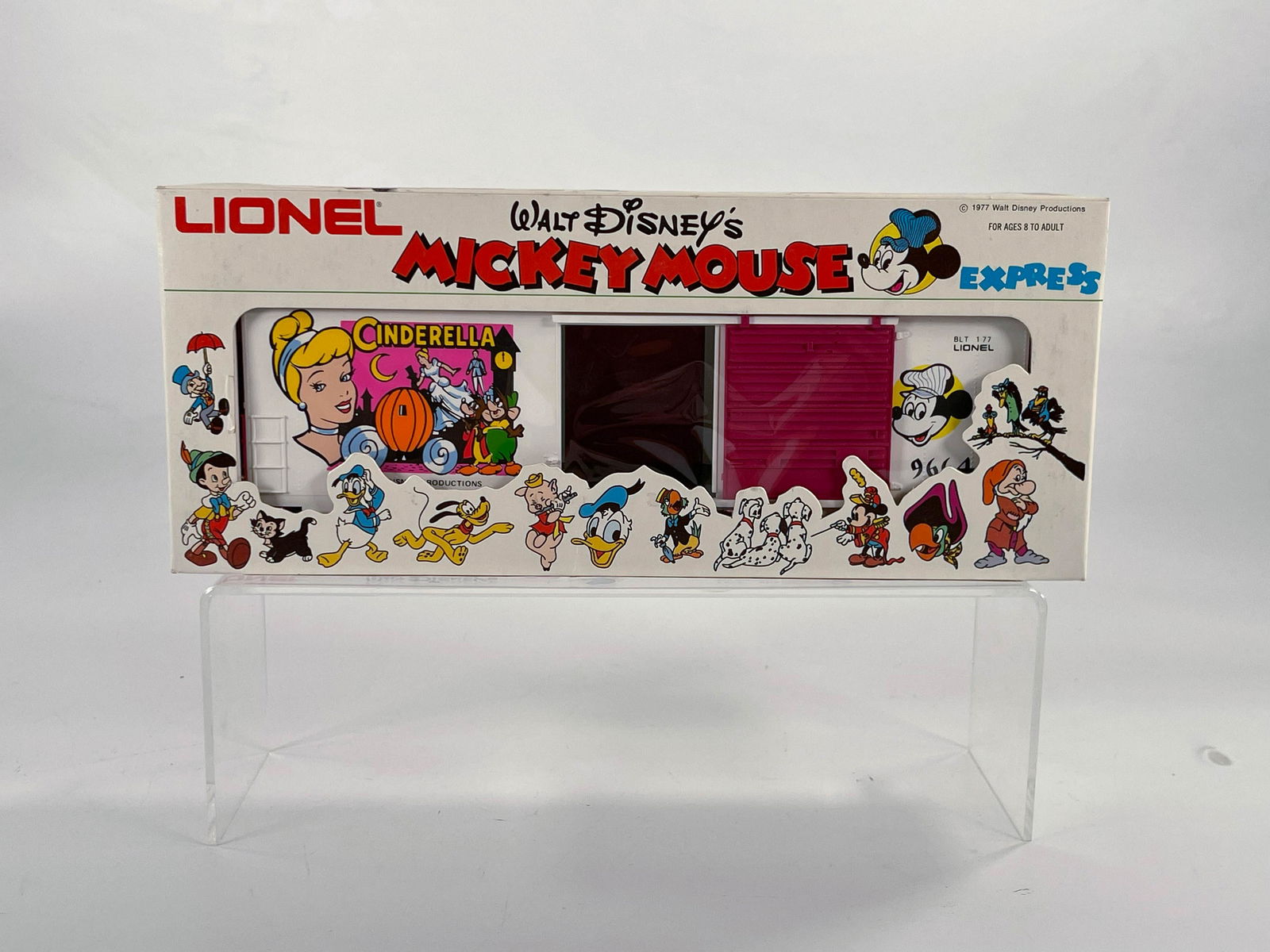 MPC Lionel #6-9664 Mickey Mouse Cinderella High-Cube (1 of 7)