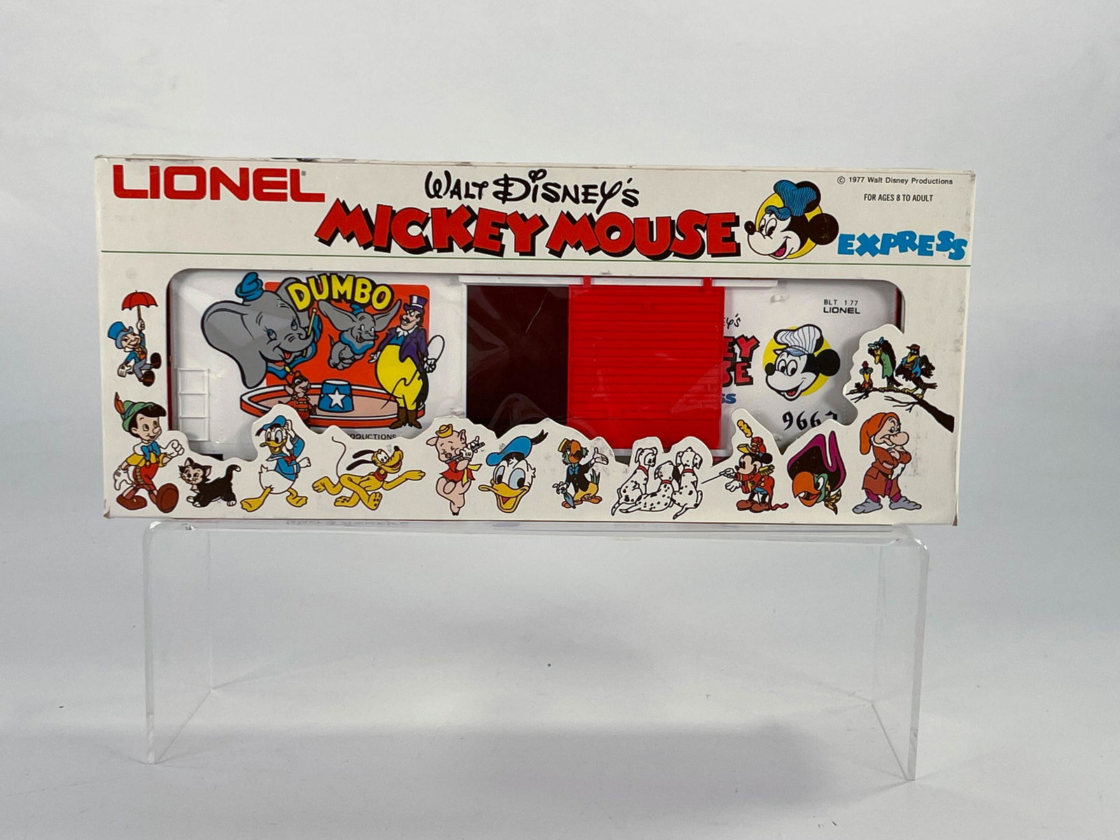 MPC Lionel #6-9663 Mickey Mouse Dumbo High Cube Box (1 of 6)