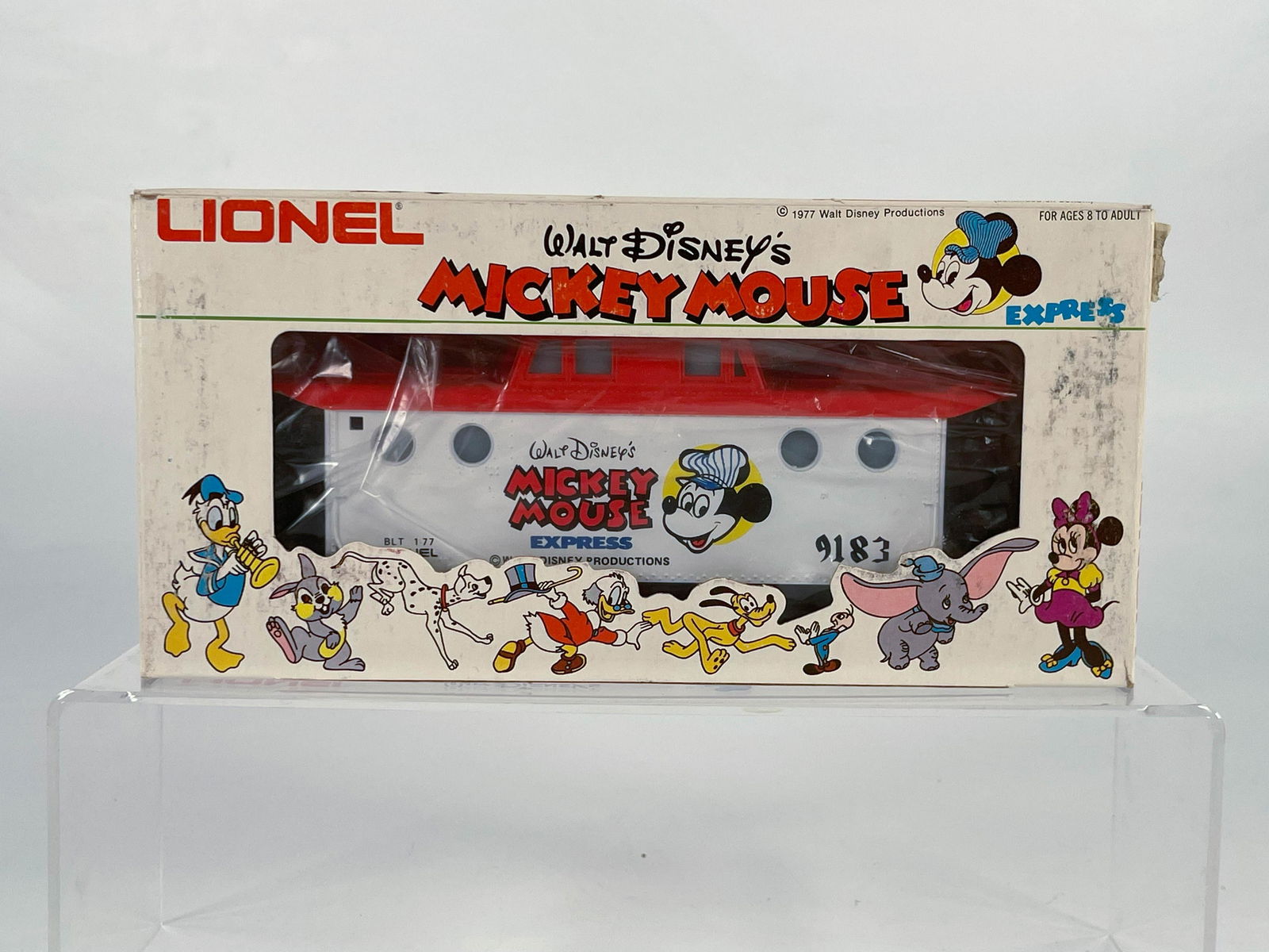 MPC Lionel #6-9183 Mickey Mouse Caboose, with Original (1 of 6)