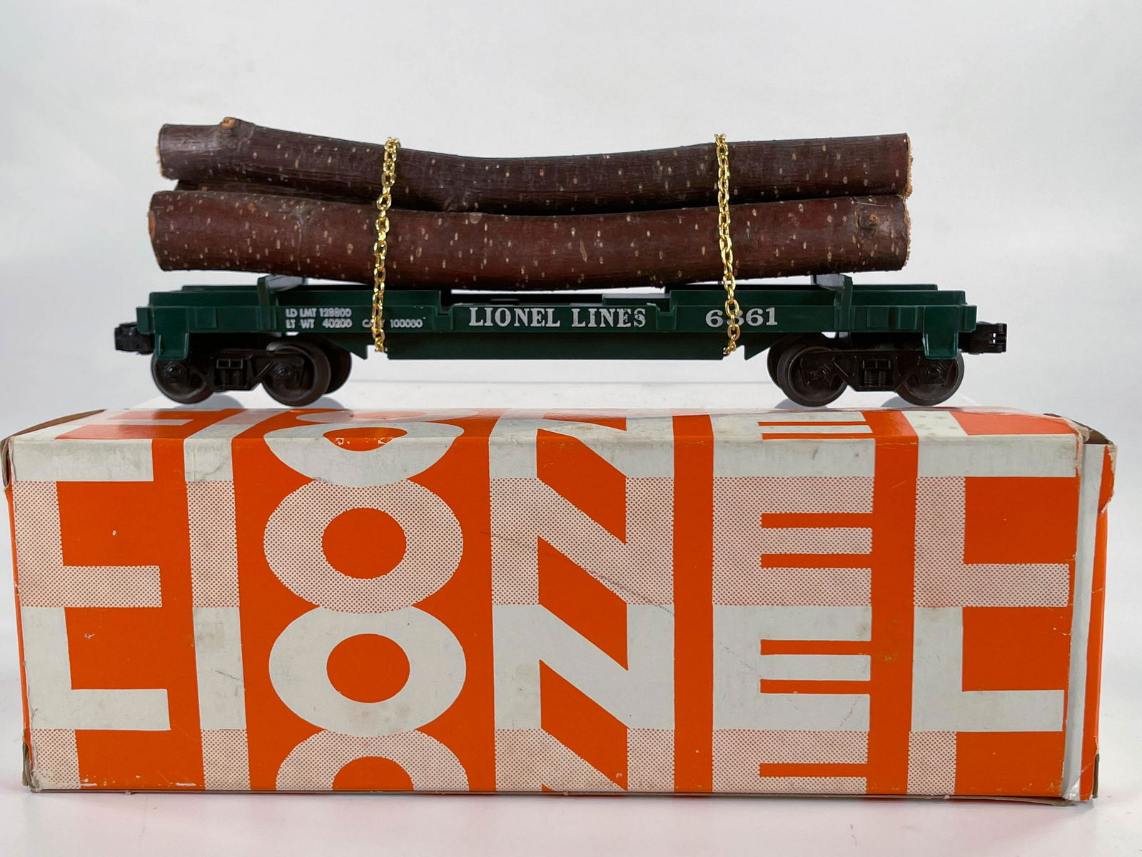 Lionel #6361 Timber Car with Original Hagerstown Box, (1 of 16)