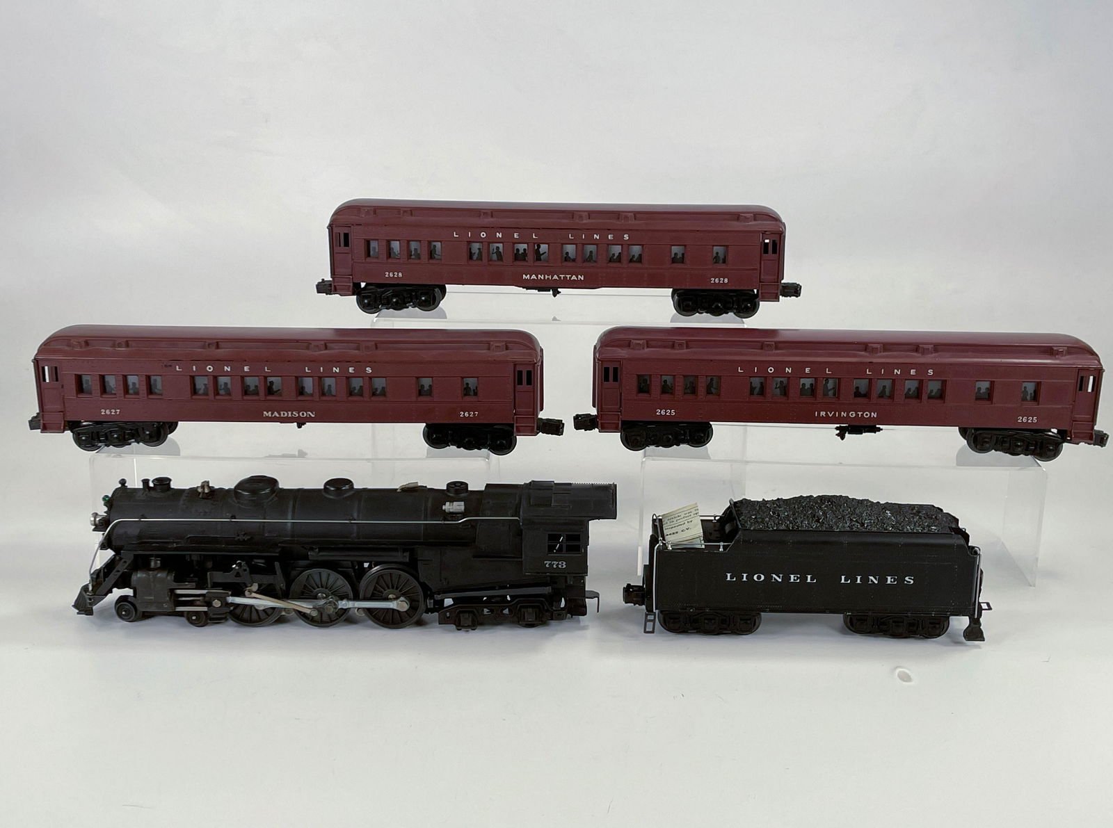 Lionel Postwar #2148WS Hudson Set with Passenger Cars, (1 of 13)