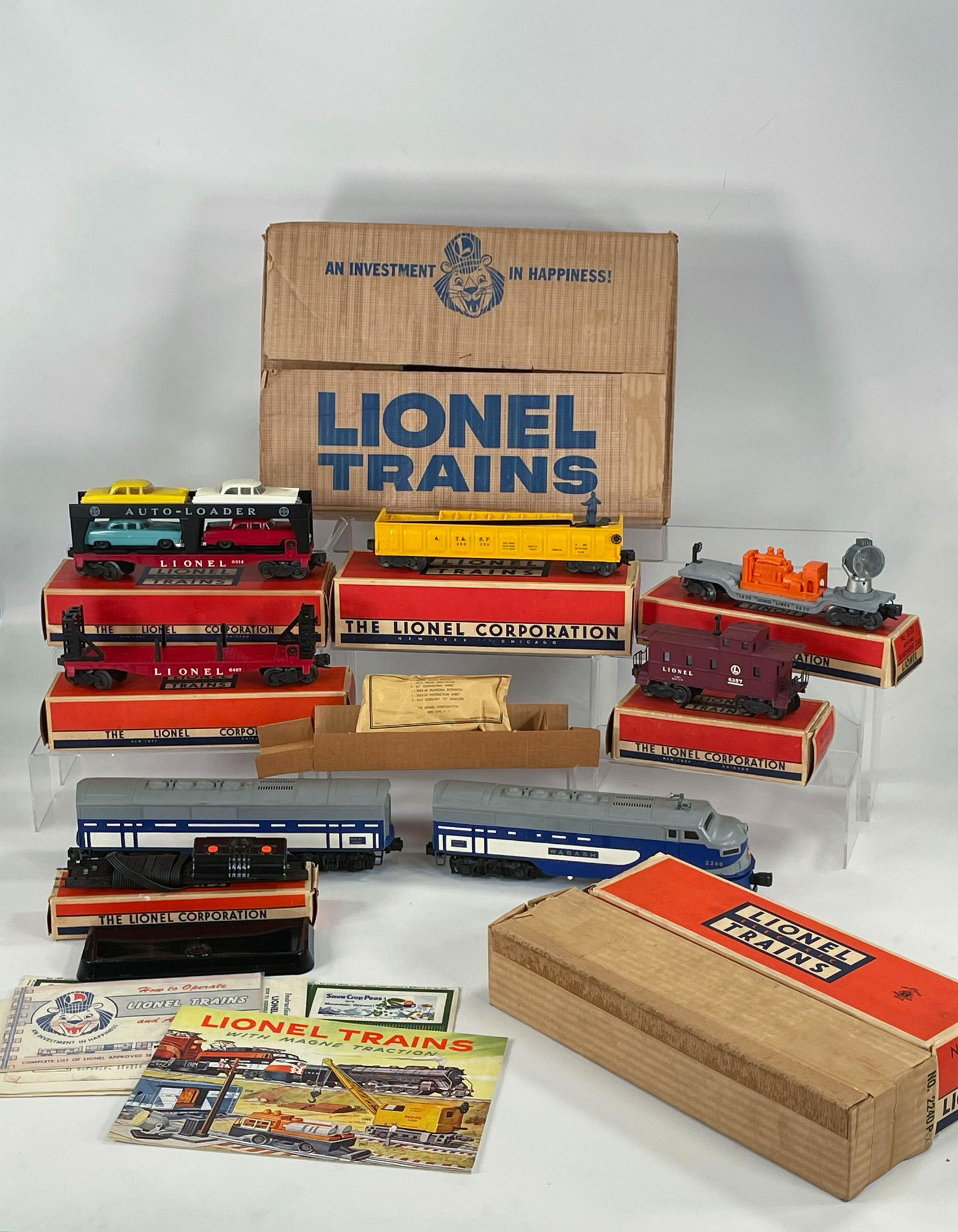 Lionel Postwar Set #1653W, including #2240P/#2240C (1 of 20)