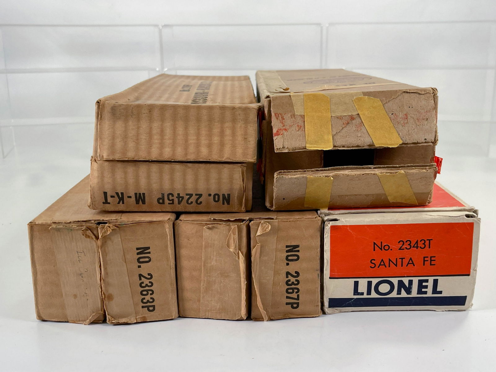 Lionel Postwar Original Boxes Only for #2363P, #2367P, (1 of 10)
