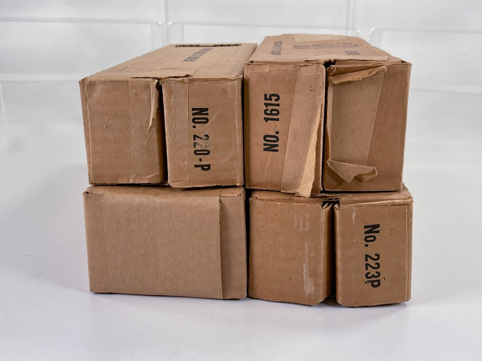 Lionel Postwar Original Boxes Only for #223P, #220P, (1 of 9)