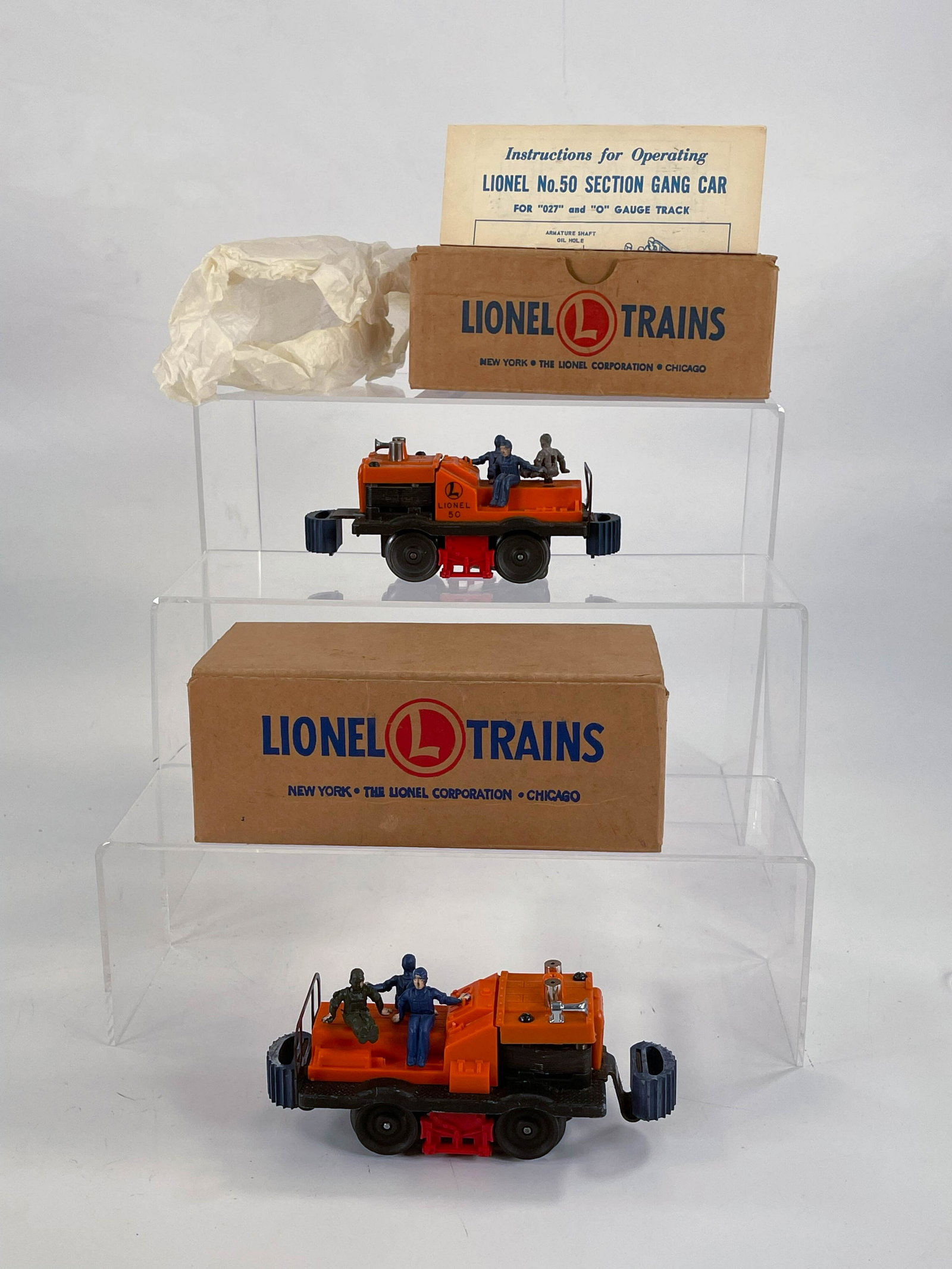 Lionel Postwar #50 Gang Car, with Original Box (x2), (1 of 16)