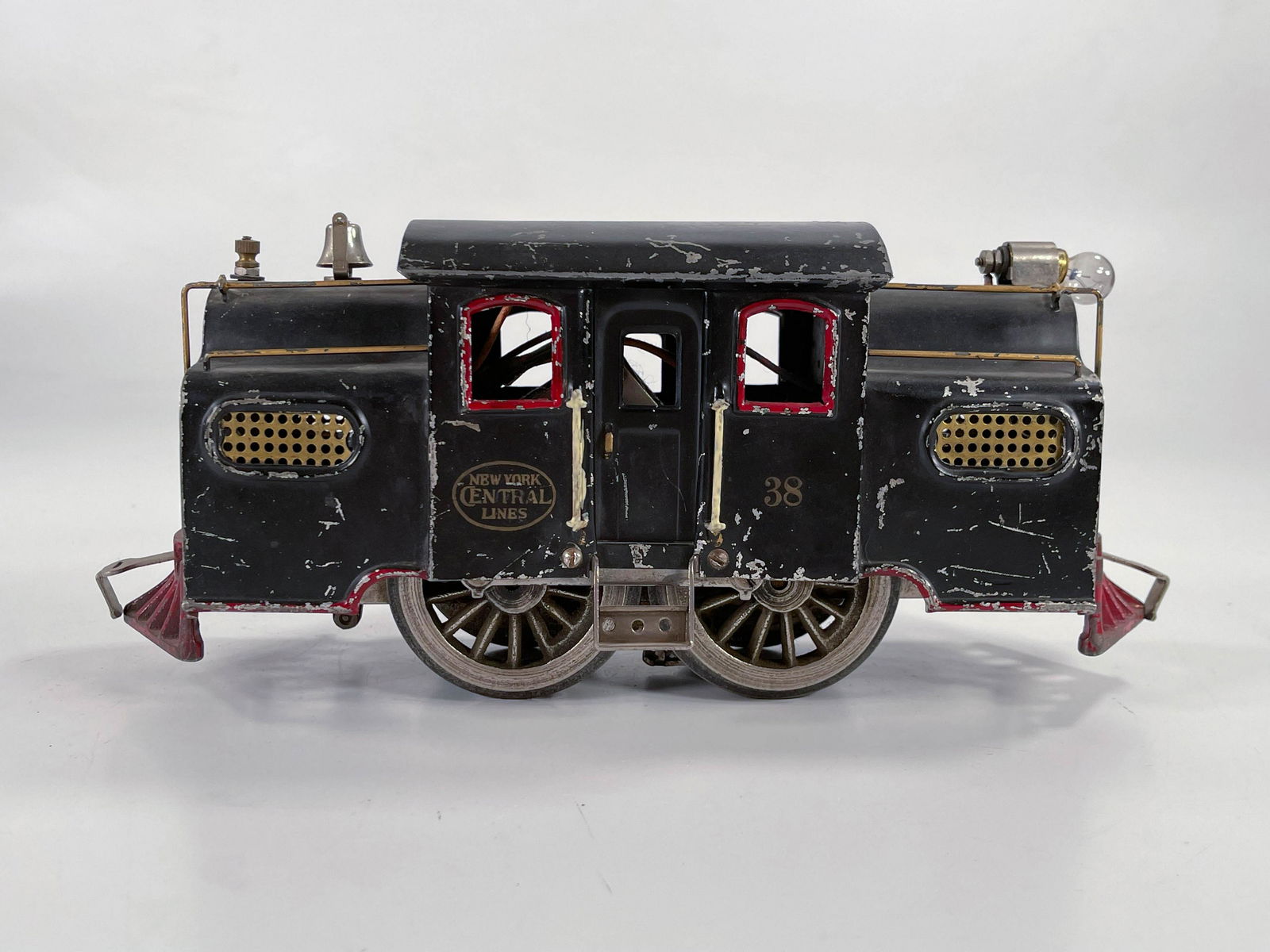 Lionel Prewar Standard Gauge #38 Black Electric, in C5. (1 of 6)