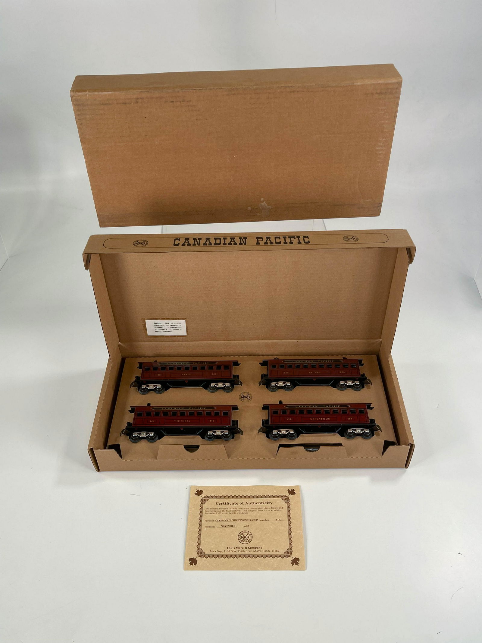 New Marx Set #5192 Canadian Pacific Old Time Passenger (1 of 13)