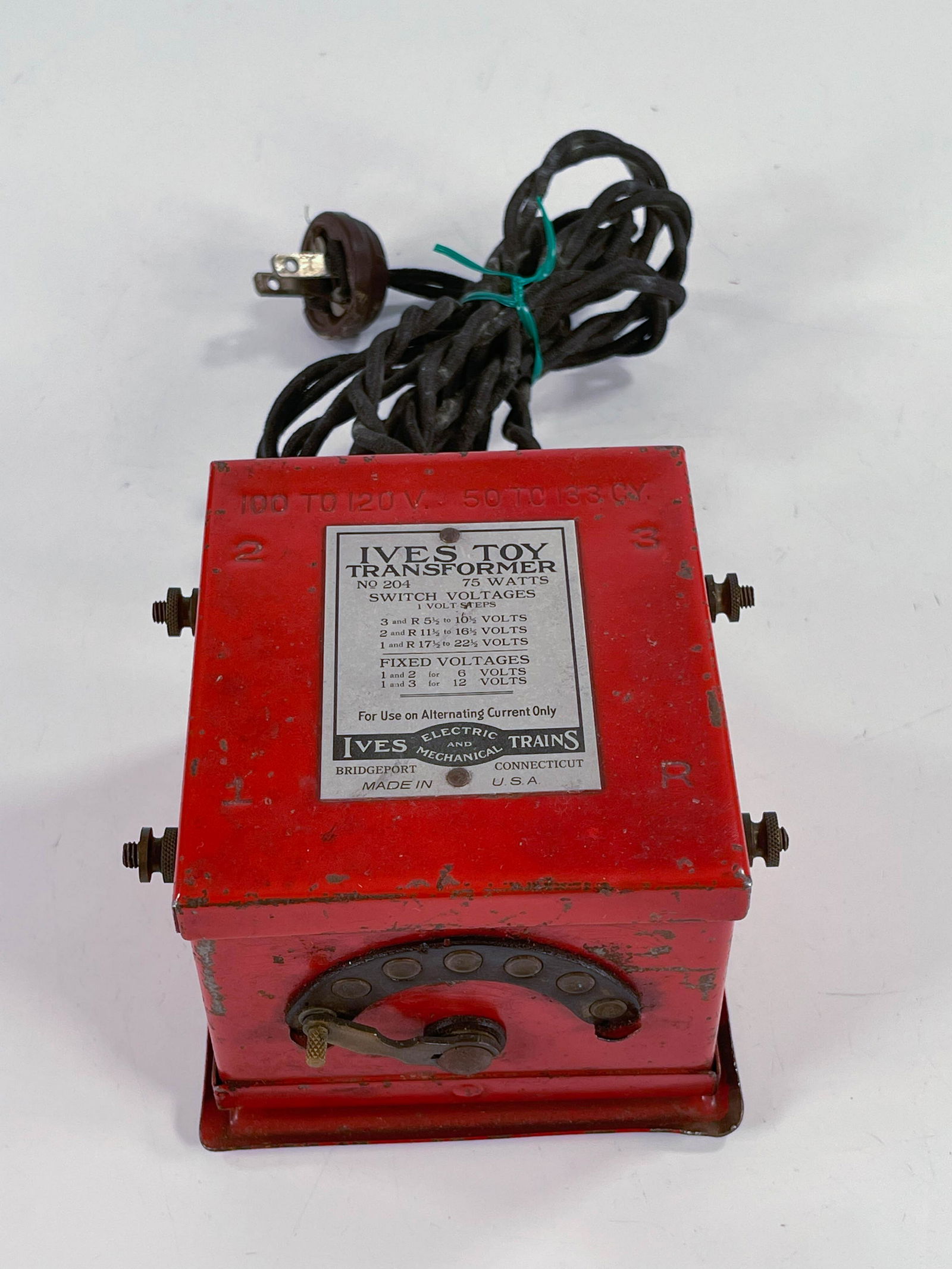 Ives Prewar red transformer (1 of 7)