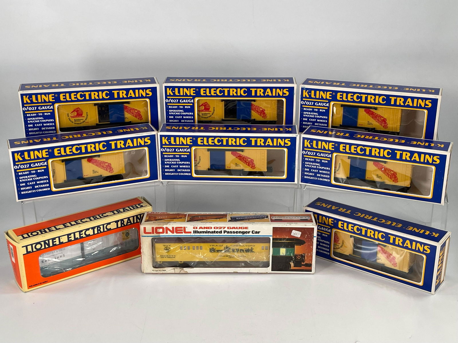 K-Line freight cars x 7, New Lionel #6-52051 TCA B&NO (1 of 5)