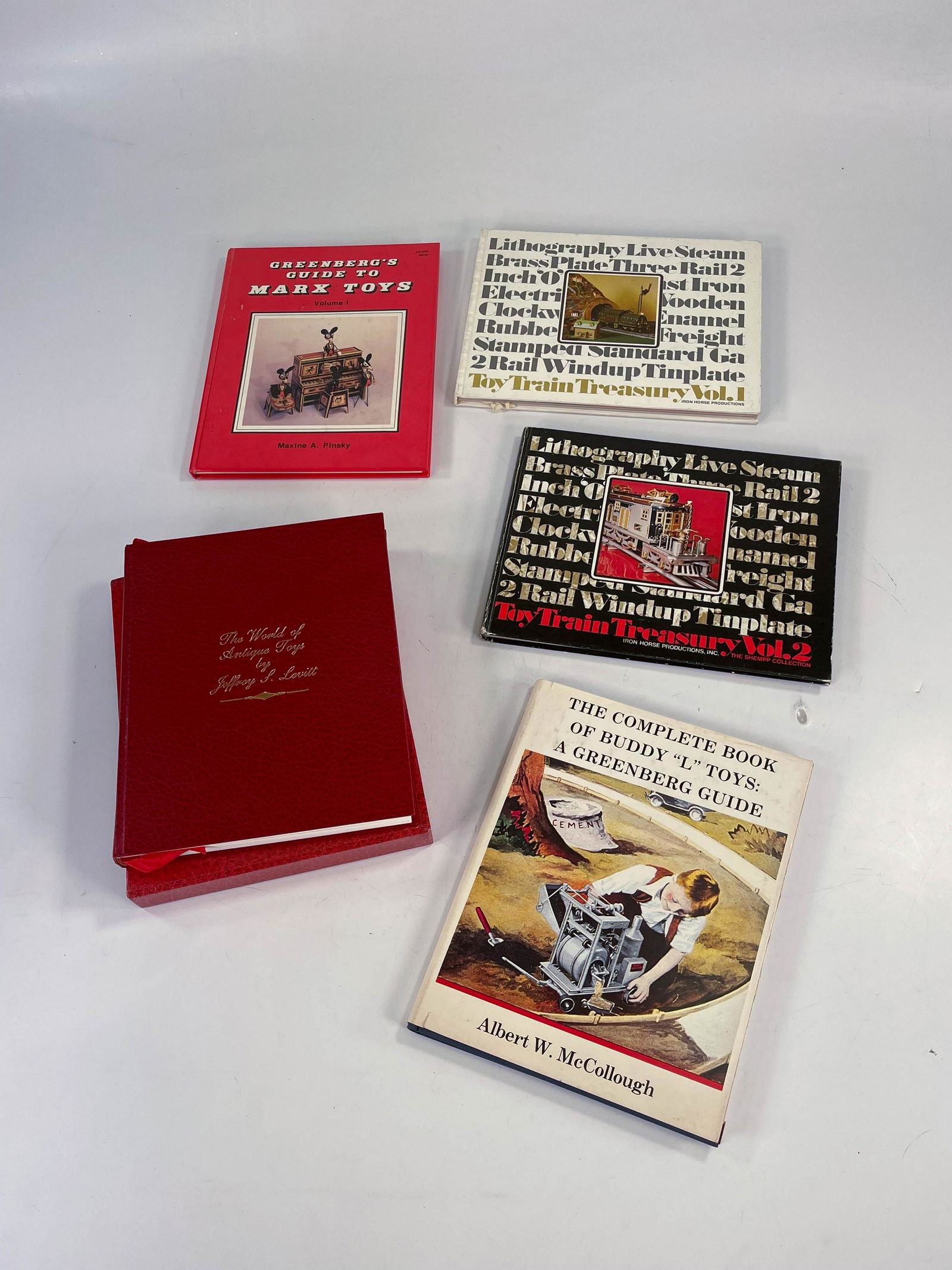 Assorted Toy train and train books (1 of 8)