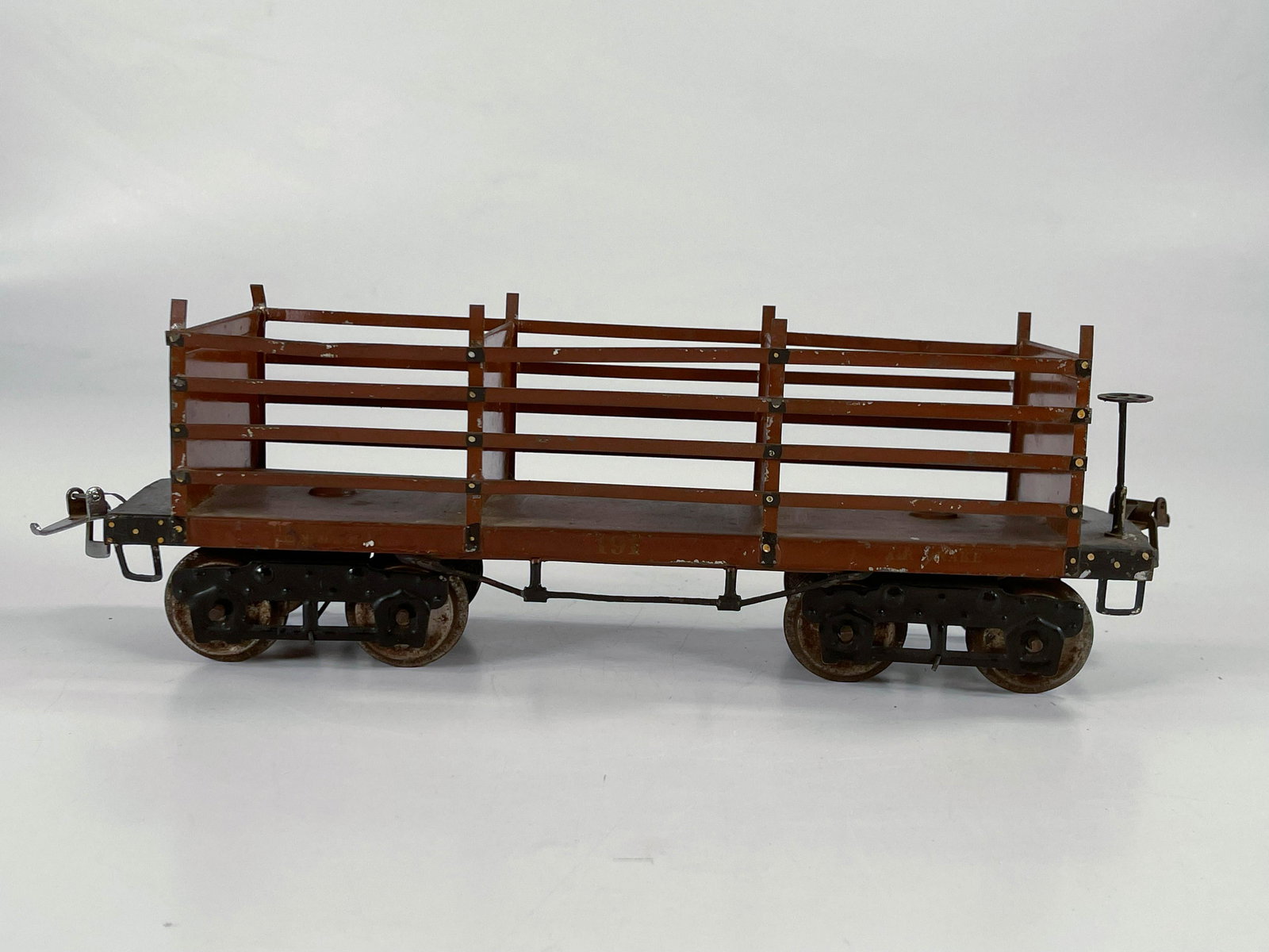 Ives Prewar #191 Coke car in brown (1 of 6)