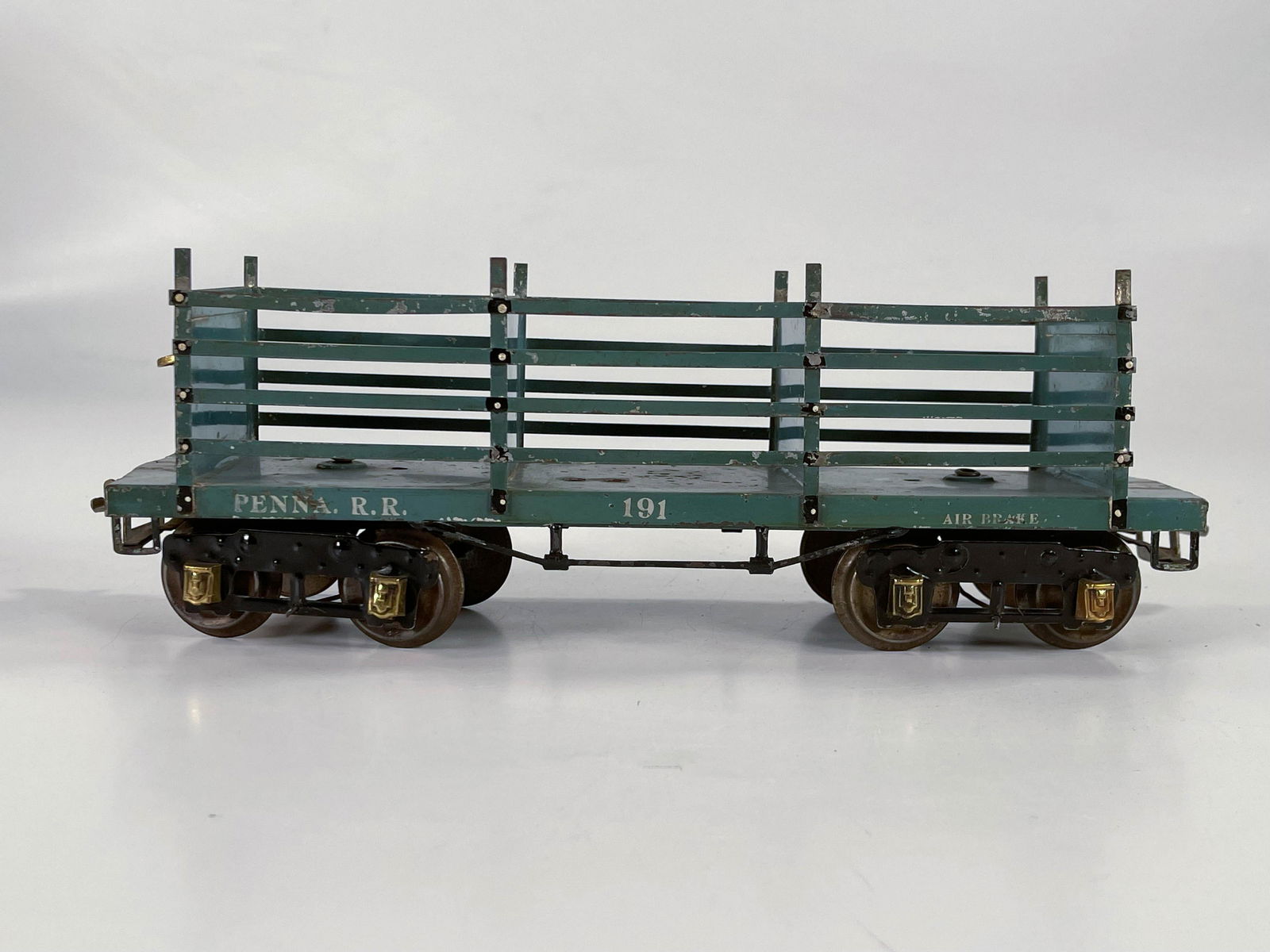 Ives Prewar #191 Coke car in scarce cadet blue (1 of 6)