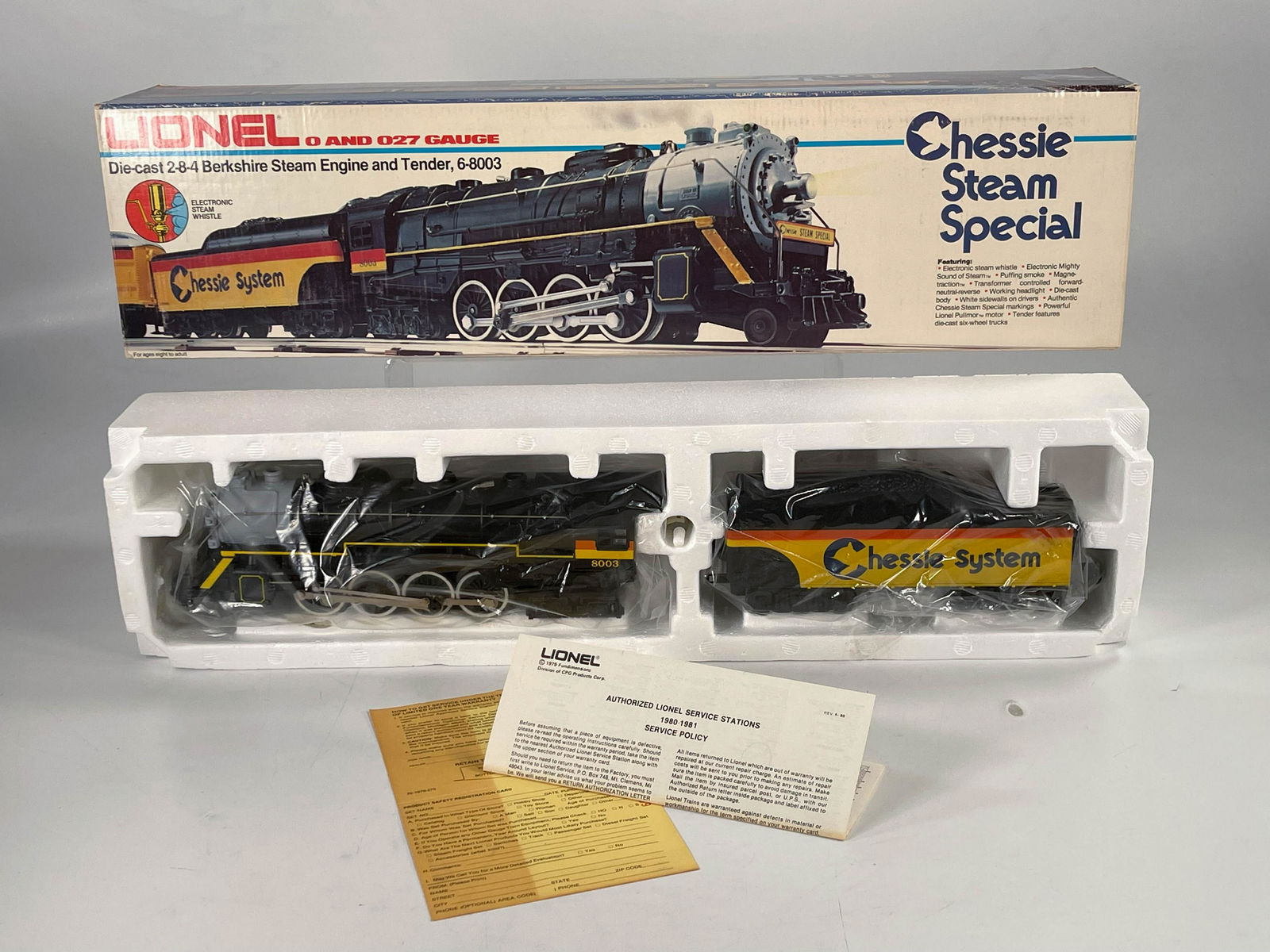 MPC Lionel O Gauge Chessie Steam Special #2-8-4 (1 of 6)