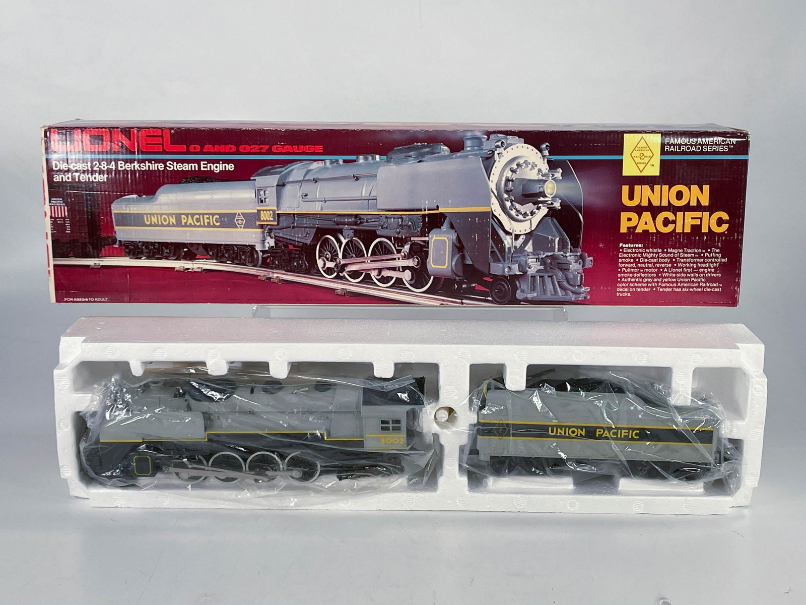 MPC Lionel O Gauge Union Pacific #2-8-4 Berkshire Steam (1 of 8)