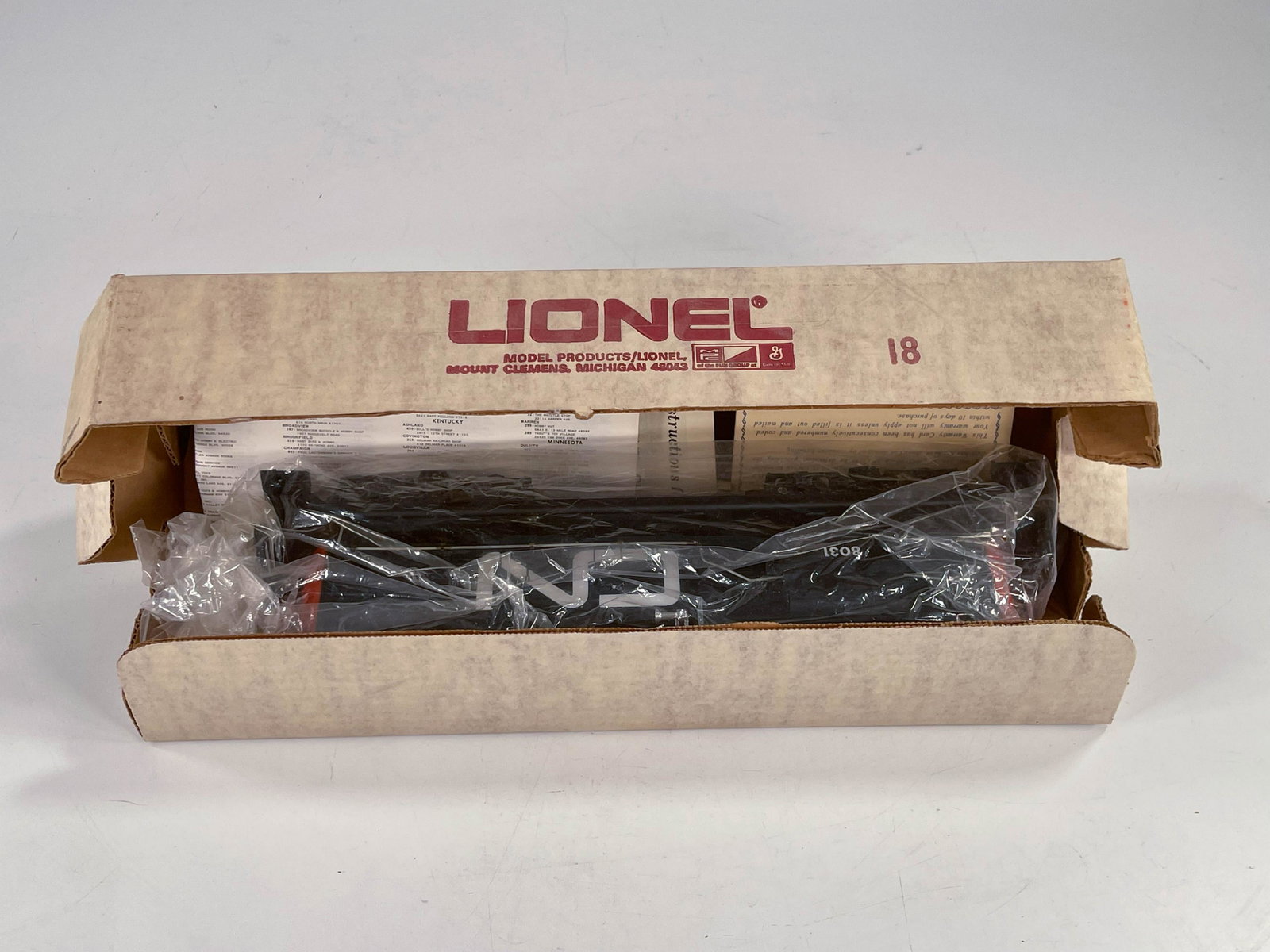 MPC Lionel O Gauge Canadian National GP-7 Diesel in: MPC Lionel O Gauge Canadian National GP-7 Diesel in Original Box, with Diesel #6-8031 in C8.
