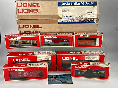 MPC Lionel O Gauge Service Station F3 Special Set, (1 of 16)