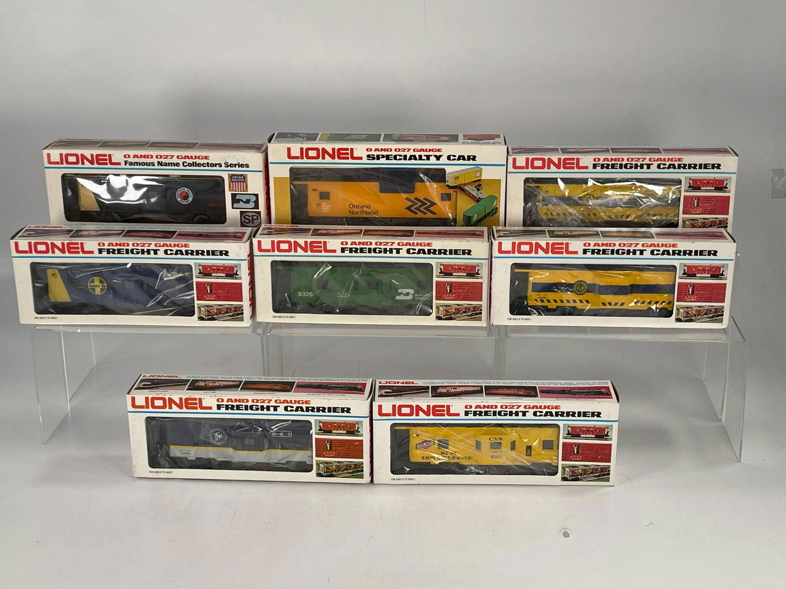 MPC Lionel O Gauge Freight Cars in Original Boxes X 8 (1 of 16)