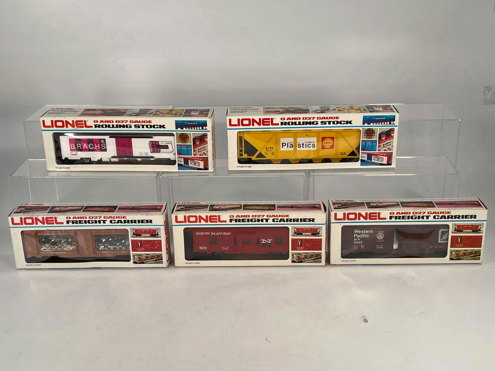 MPC Lionel O Gauge Freight Cars in Original Boxes X 5 (1 of 12)