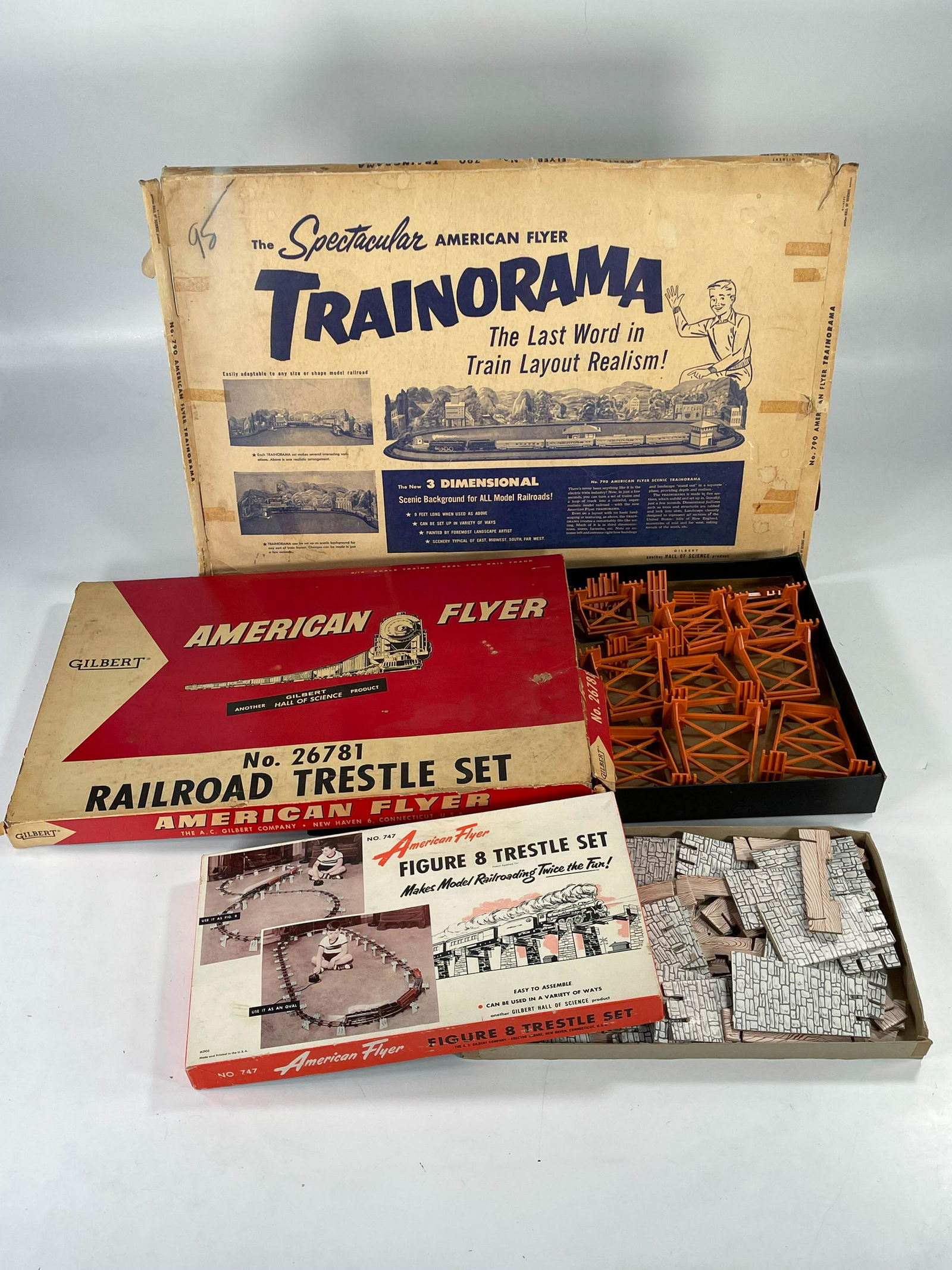 American Flyer S Gauge by Gilbert #747 Figure Eight (1 of 13)