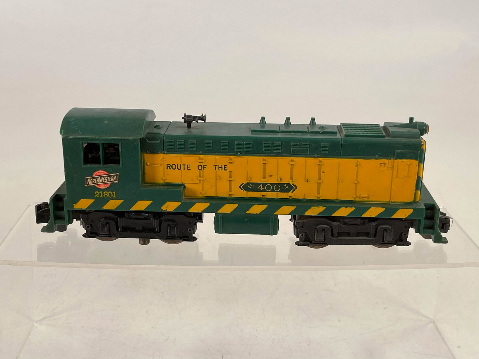 American Flyer S Gauge by Gilbert #21801 Northwestern: American Flyer S Gauge by Gilbert #21801 Northwestern diesel switcher, in C7.