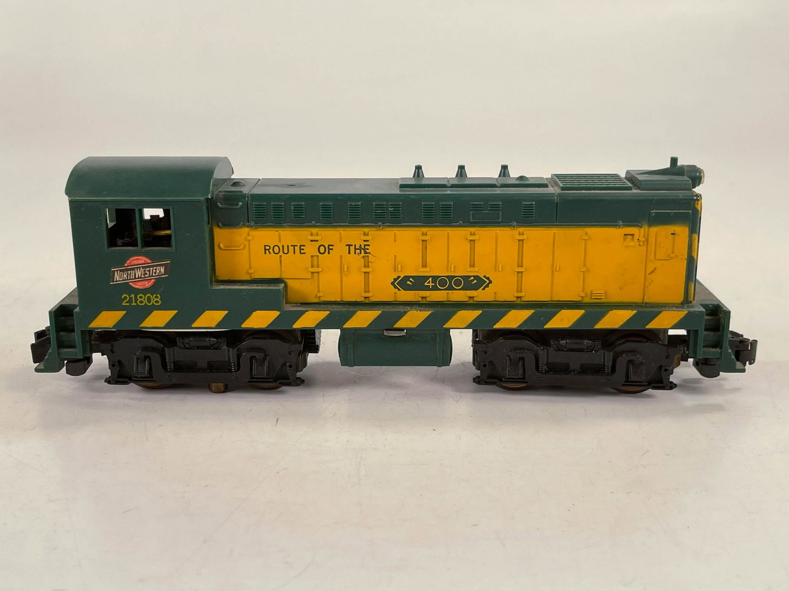 American Flyer S Gauge by Gilbert #21808 Northwestern: American Flyer S Gauge by Gilbert #21808 Northwestern switcher, in C7.