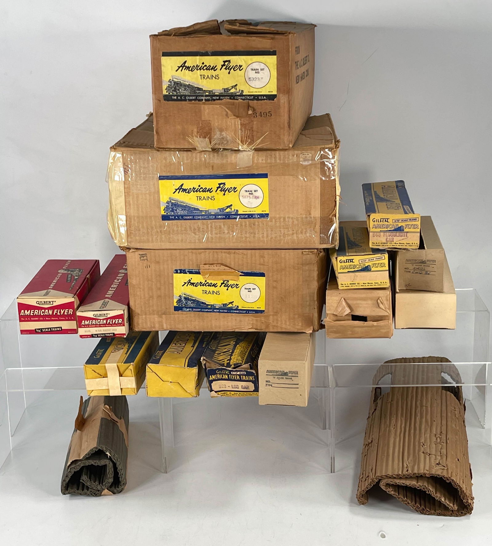 American Flyer S Gauge by Gilbert Assorted Set Boxes (1 of 11)