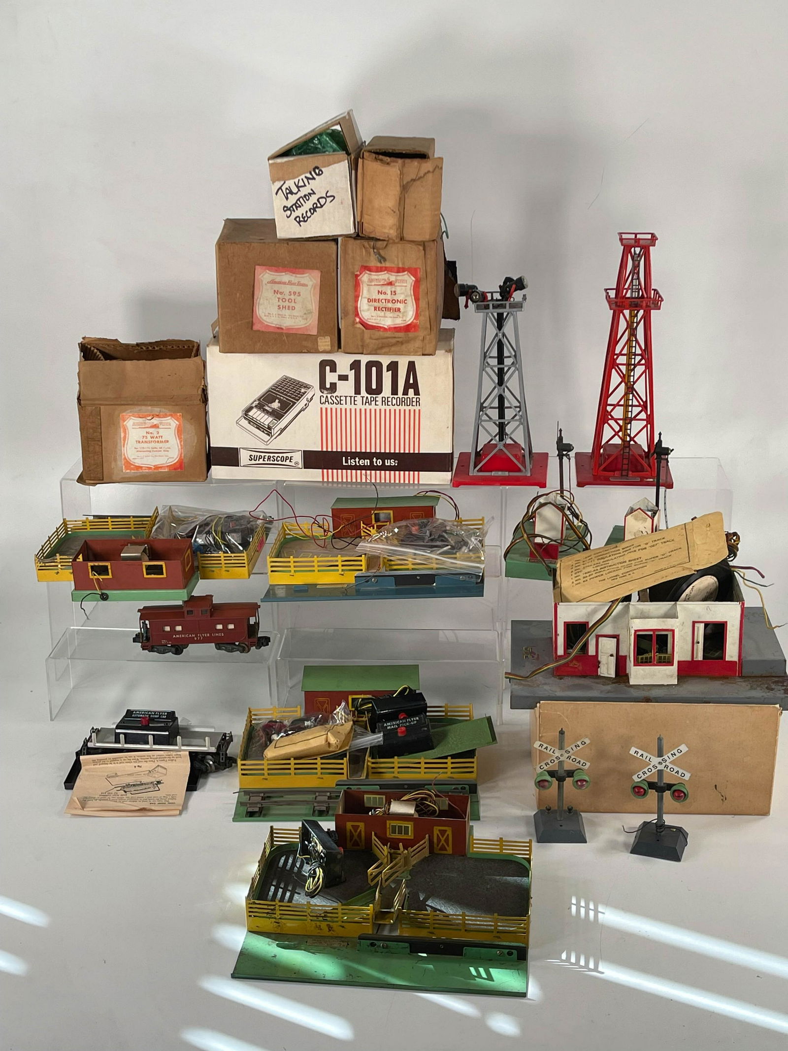 American Flyer S Gauge Assorted Incomplete Accessories, (1 of 16)