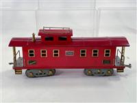 Prewar American Flyer Wide Gauge 4021 Red Caboose: Prewar American Flyer Wide Gauge 4021 Red Caboose, in C6+ or better.