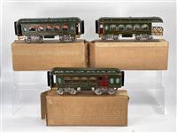 Prewar Lionel Standard Gauge 18, 19 and 190 olive green (1 of 10)