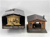 Postwar Pola LGB Sawmill in Original Box: Postwar Pola LGB Sawmill in Original Box, and appears complete and in C7 condition.