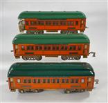 Prewar American Flyer Wide Gauge Orange Litho Green (1 of 8)