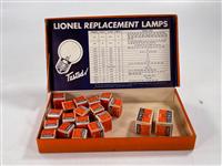 Prewar Lionel 122 Lamp Accessory Set Box with Nineteen (1 of 8)
