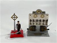 Prewar Lionel Standard Gauge 439 Silver Panel Board and (1 of 8)