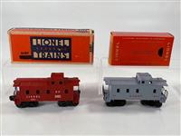 Postwar Lionel O Gauge 6017-185 ATSF Gray Caboose and (1 of 12)