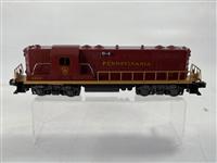 Postwar Lionel 027 Gauge 2028 Pennsylvania GP-7: Postwar Lionel 027 Gauge 2028 Pennsylvania GP-7, with 2028 Pennsylvania GP-7 in C8-.