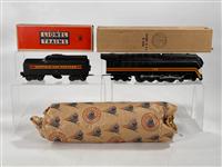 Postwar Lionel O Gauge 746 N & W Loco with Short Stripe (1 of 12)