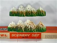 Postwar Lionel O Gauge 974 Scenery Set with Two (2) (1 of 10)