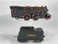 Lionel Prewar #385E gunmetal loco with #385T gunmetal (1 of 6)