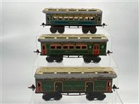 Ives Prewar #129, #130 and #131 litho green/cream roof (1 of 6)