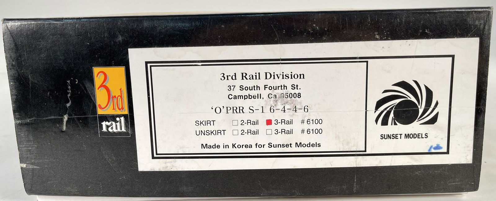 3rd Rail O Gauge PRR S-1 6-4-4-6 in 3 Rail 6100, in (1 of 3)