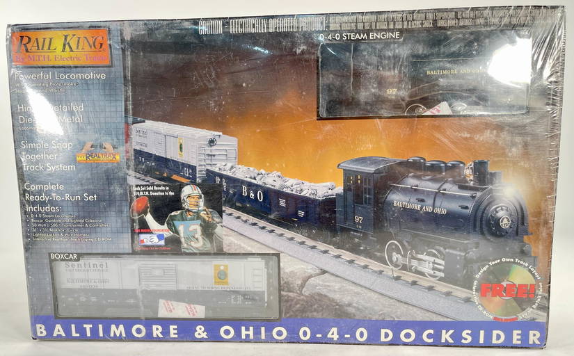 Mth O Gauge Rail King Baltimore & Ohio 0 4 0 Docksider